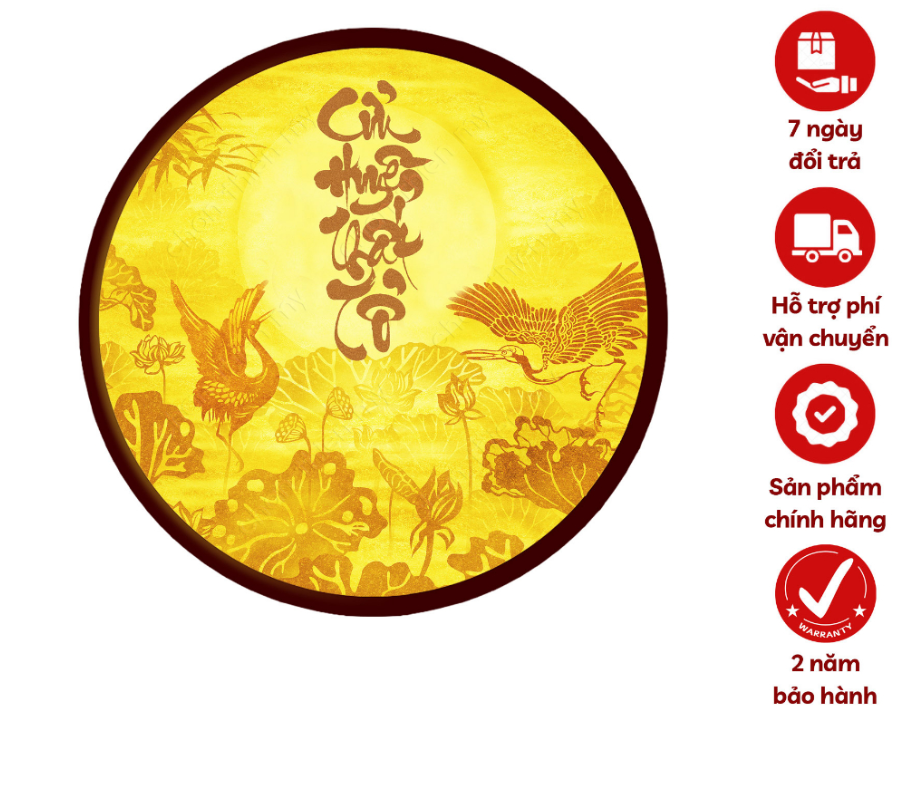 Mẫu Đèn Hào Quang Cửu Huyền Thất Tổ